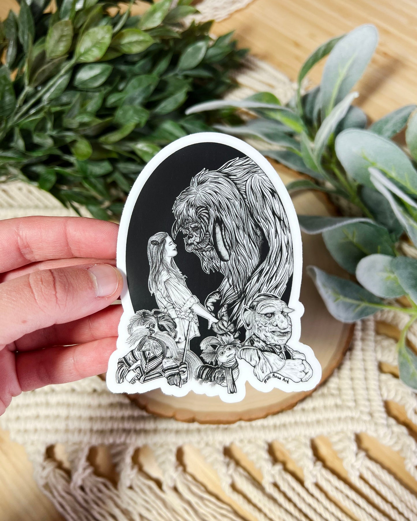 Sarah and Ludo Sticker