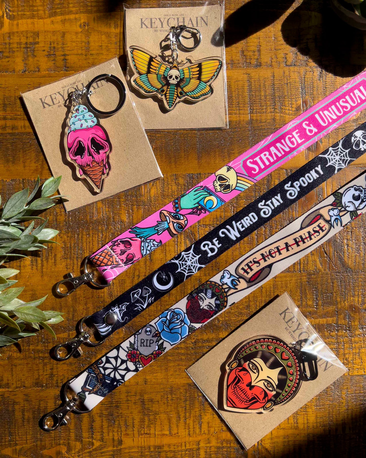 Strange and Unusual Lanyard