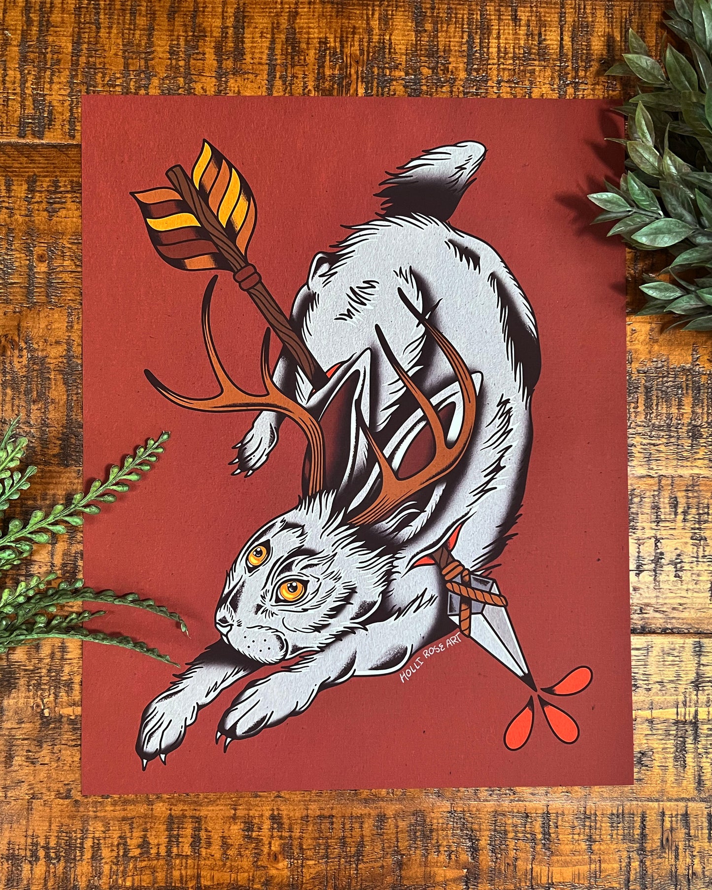Jackalope Print