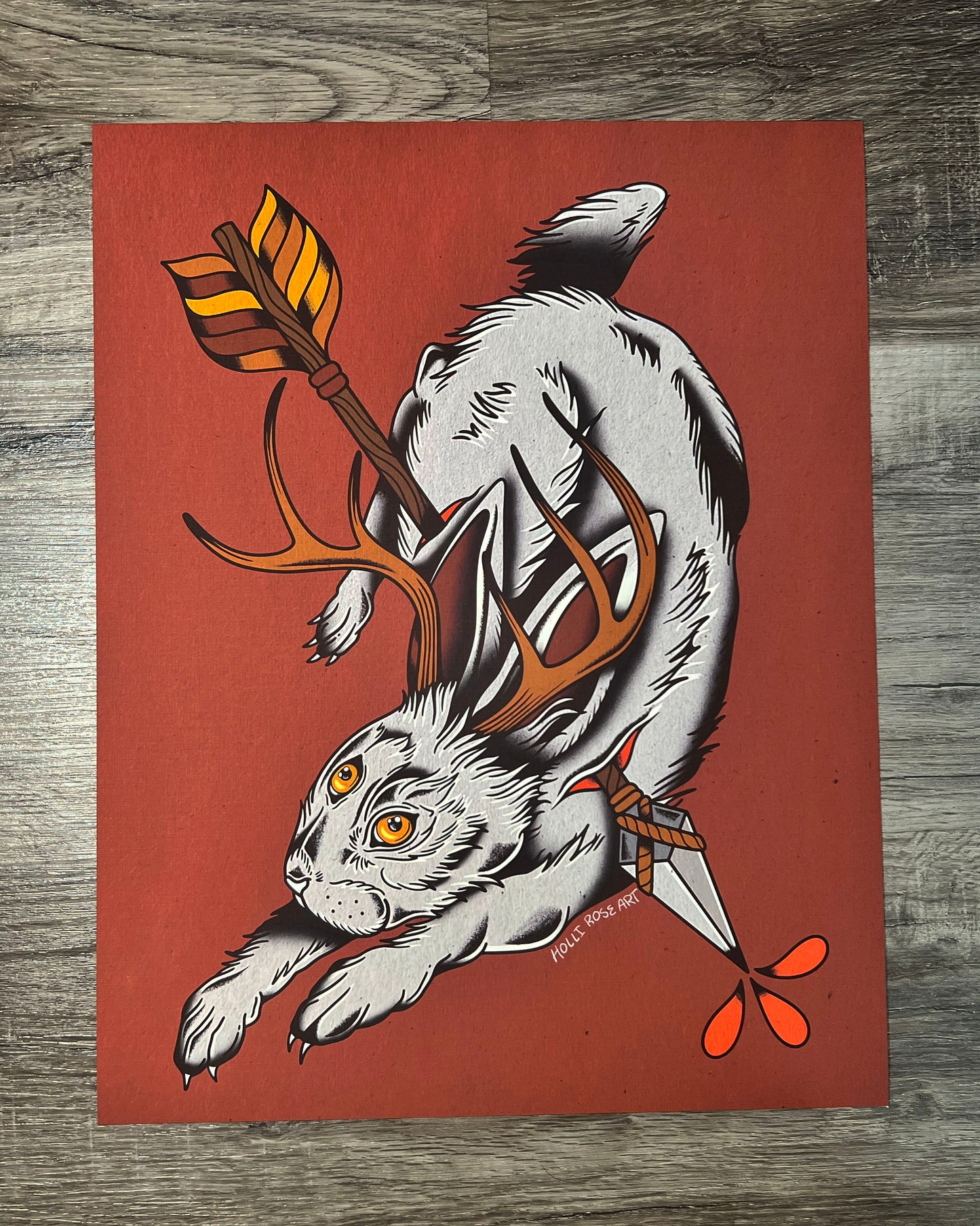 Jackalope Print