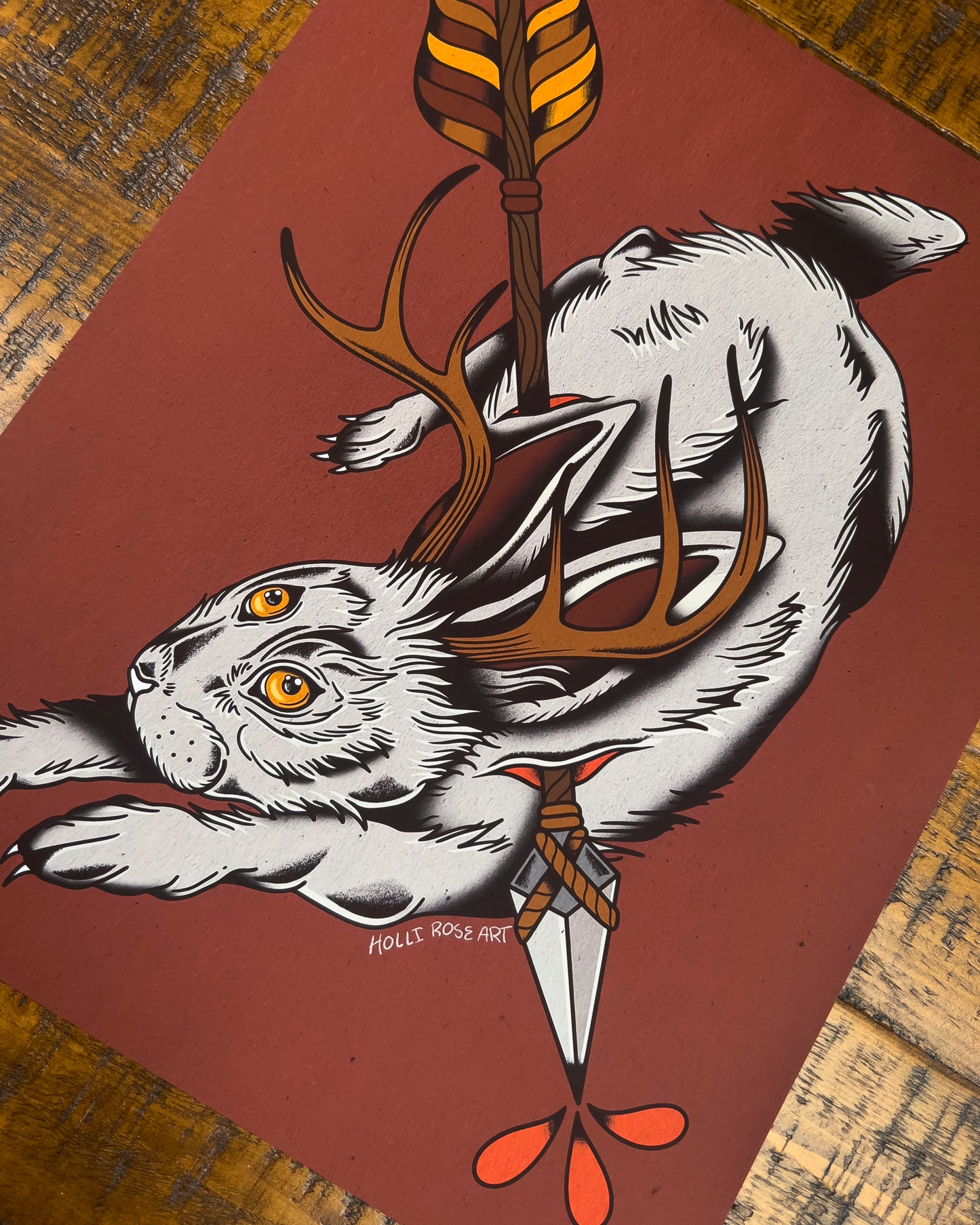 Jackalope Print