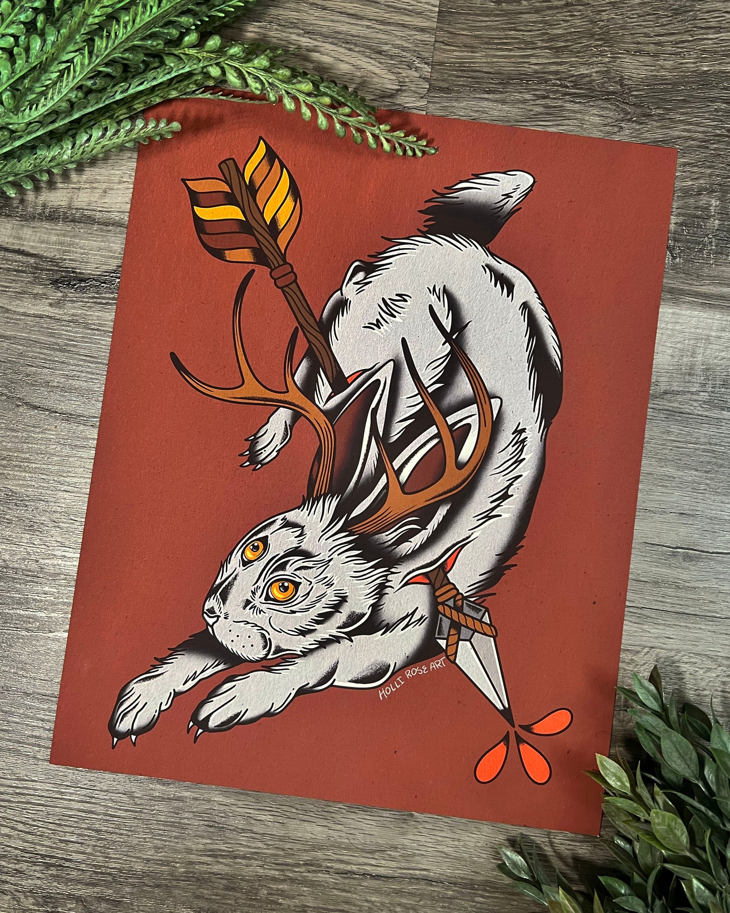 Jackalope Print