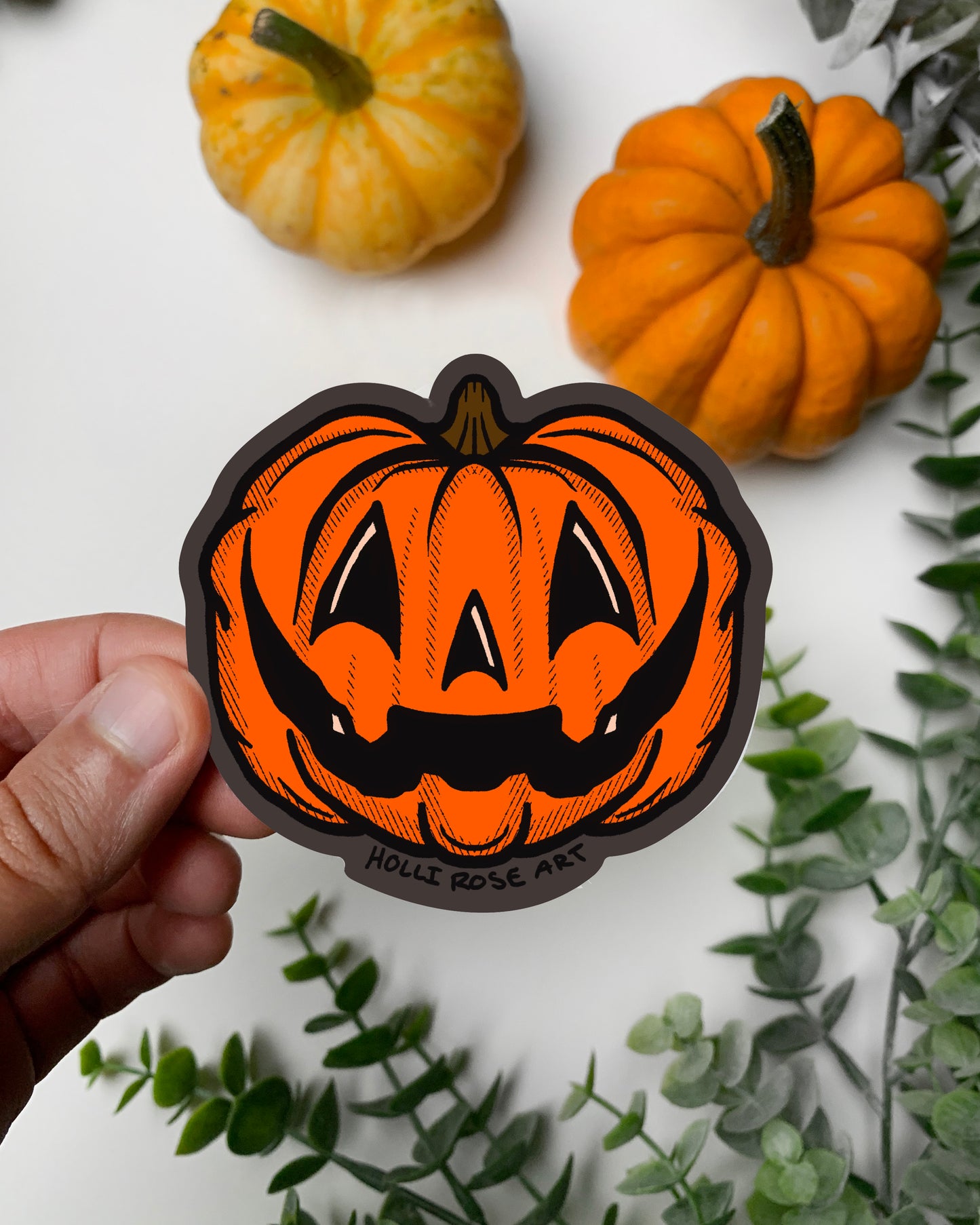 Happy Pumpkin Sticker