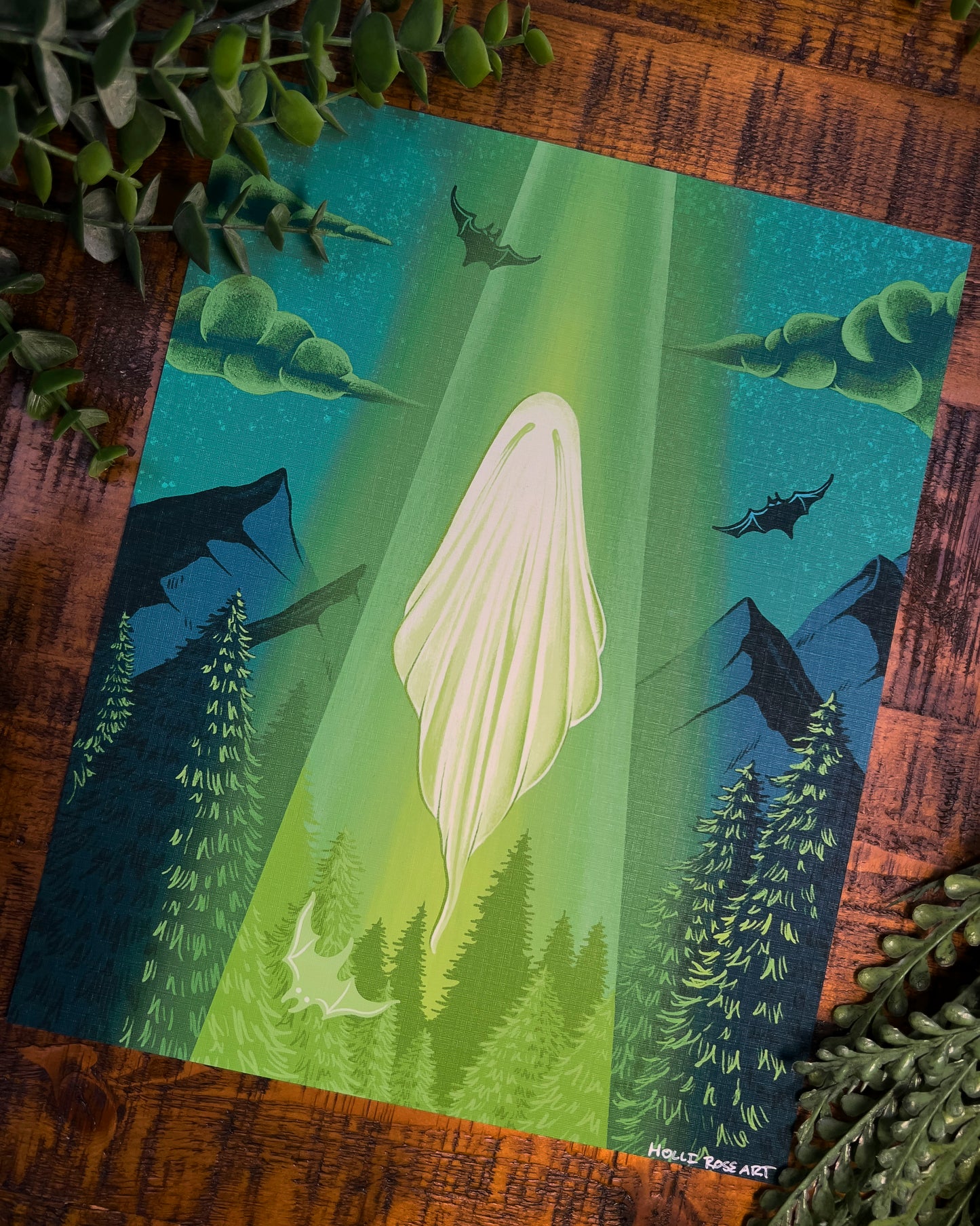 Abducted Ghost Print