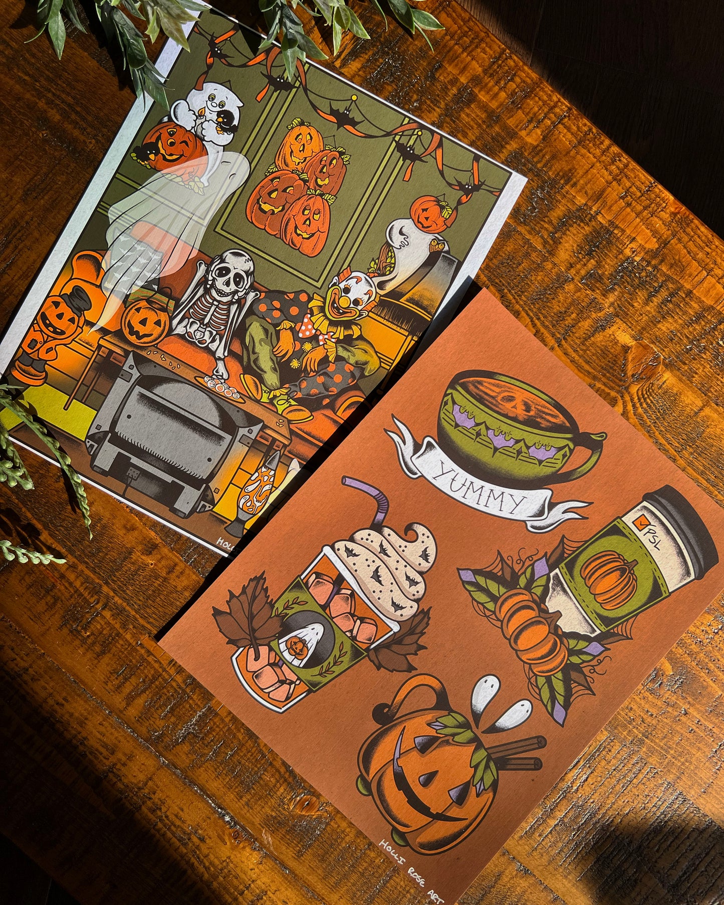 Cozy Classic Halloween Print