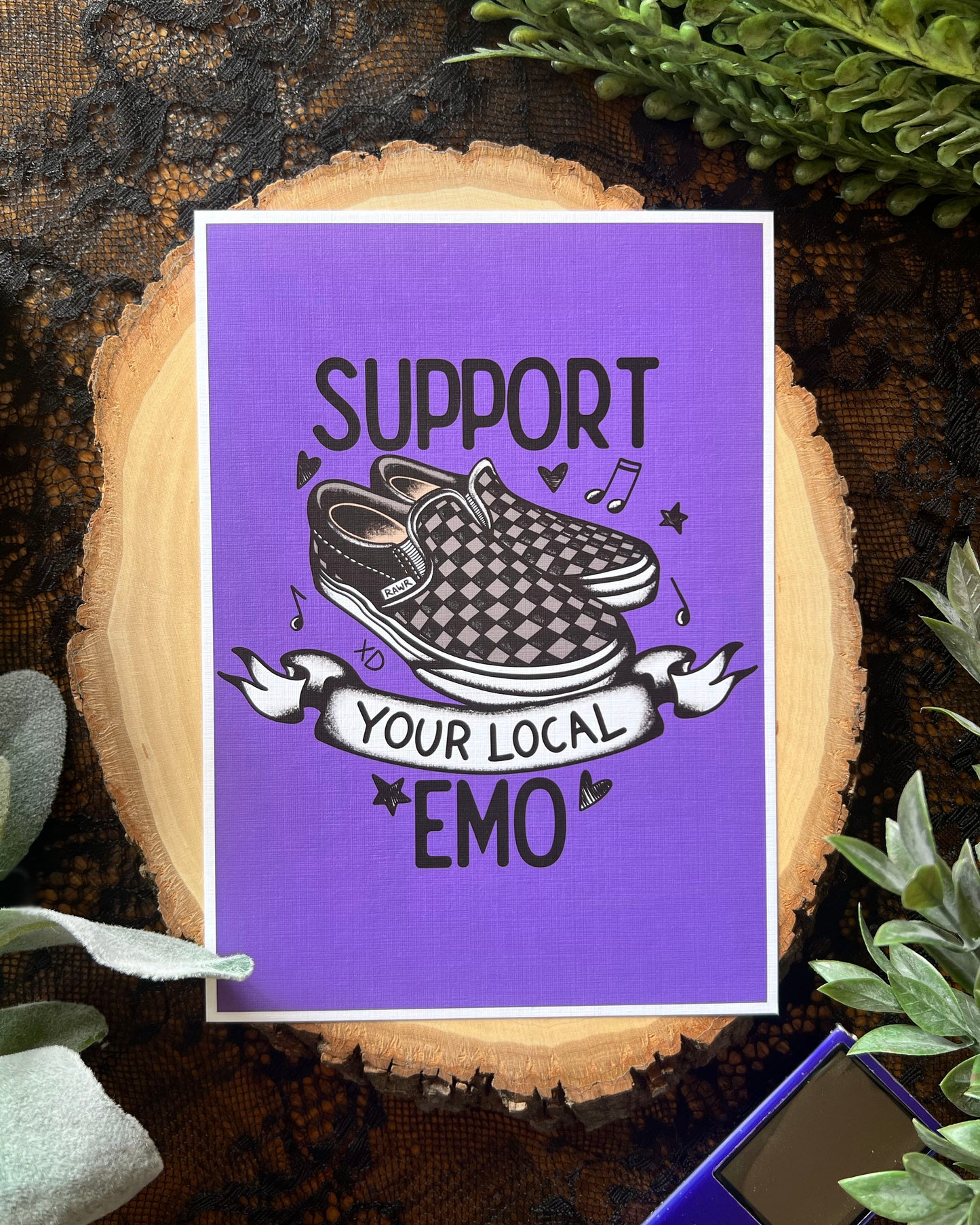Support Your Local Emo Print