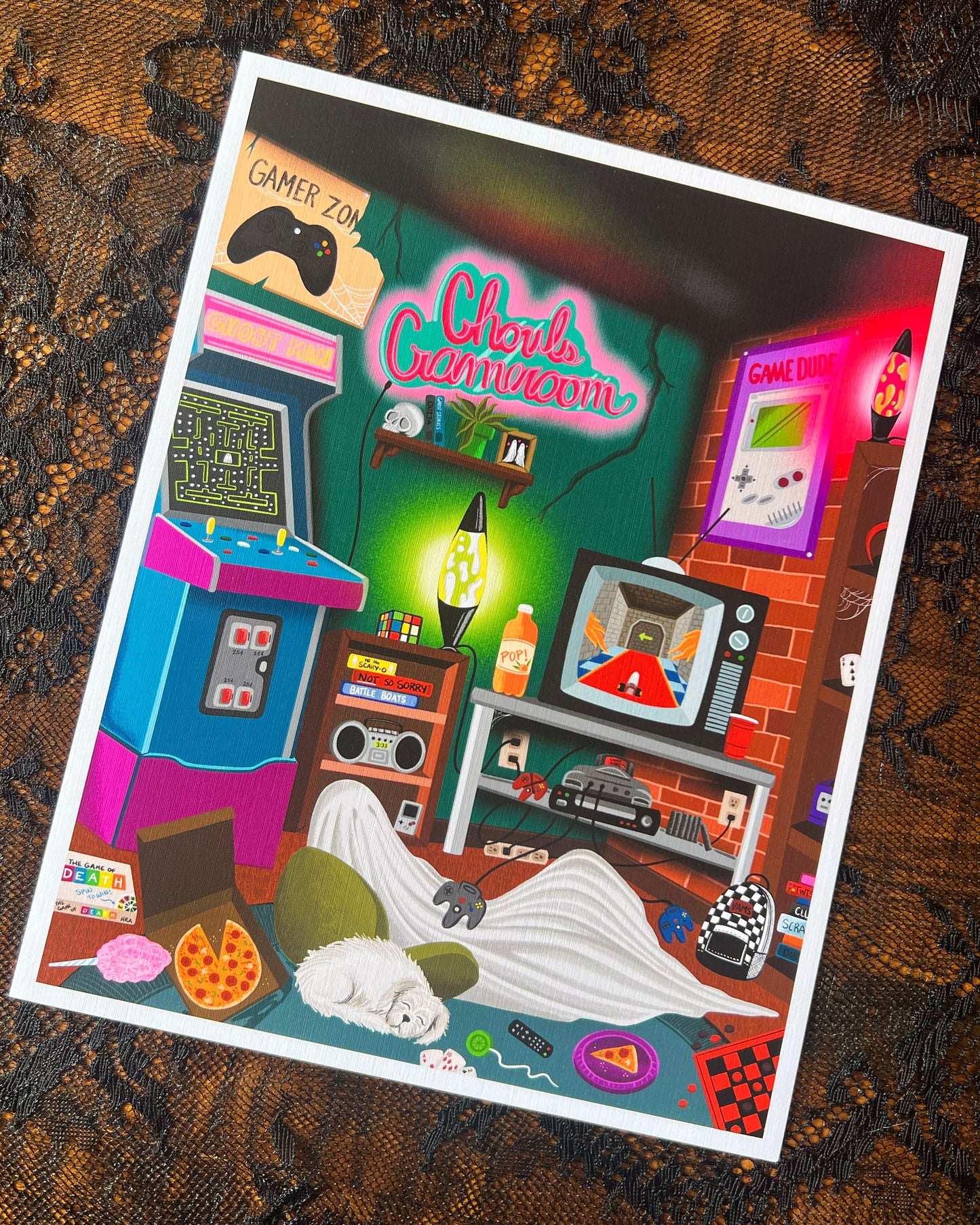 Ghoul's Gameroom Print