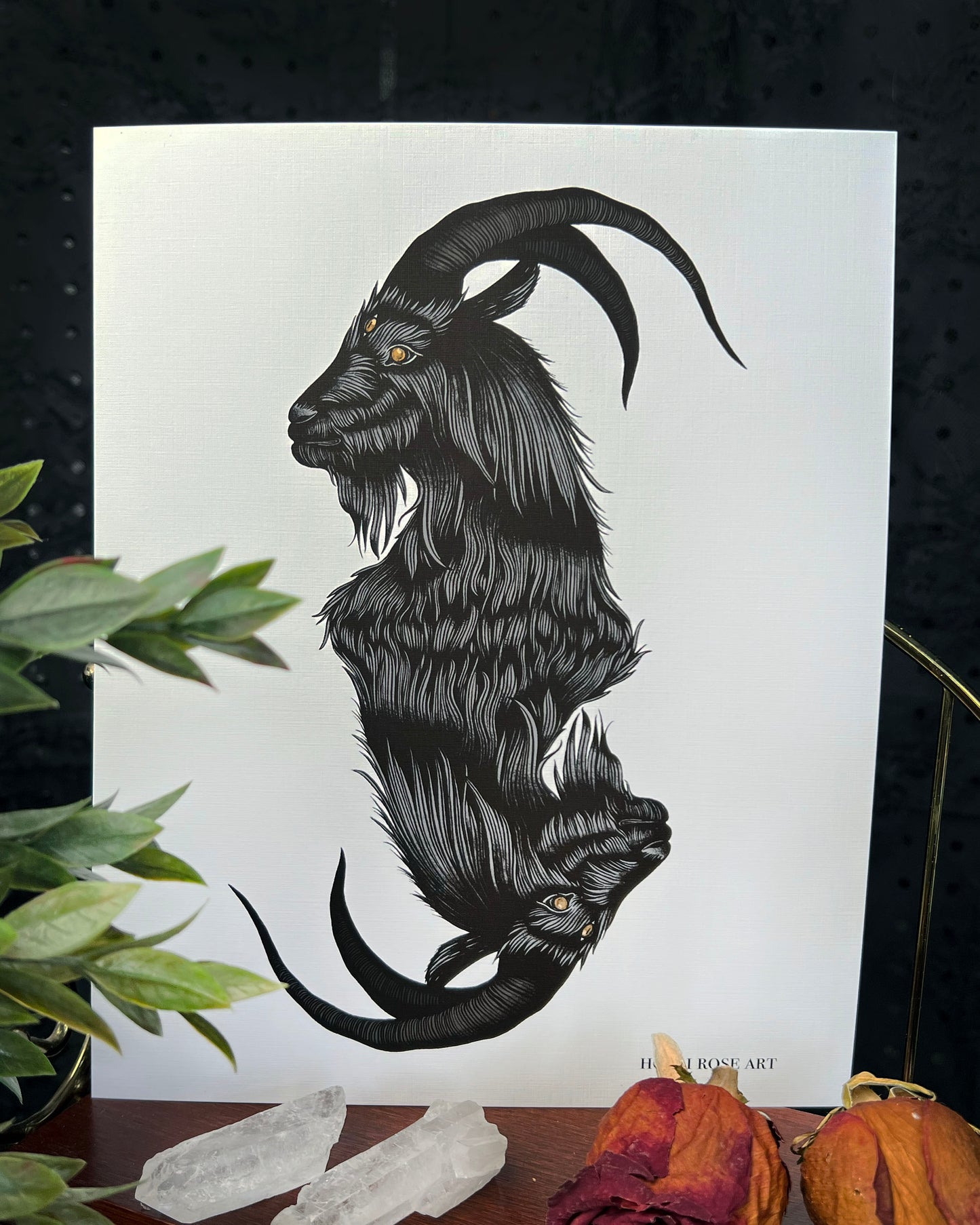 Black Phillip Print