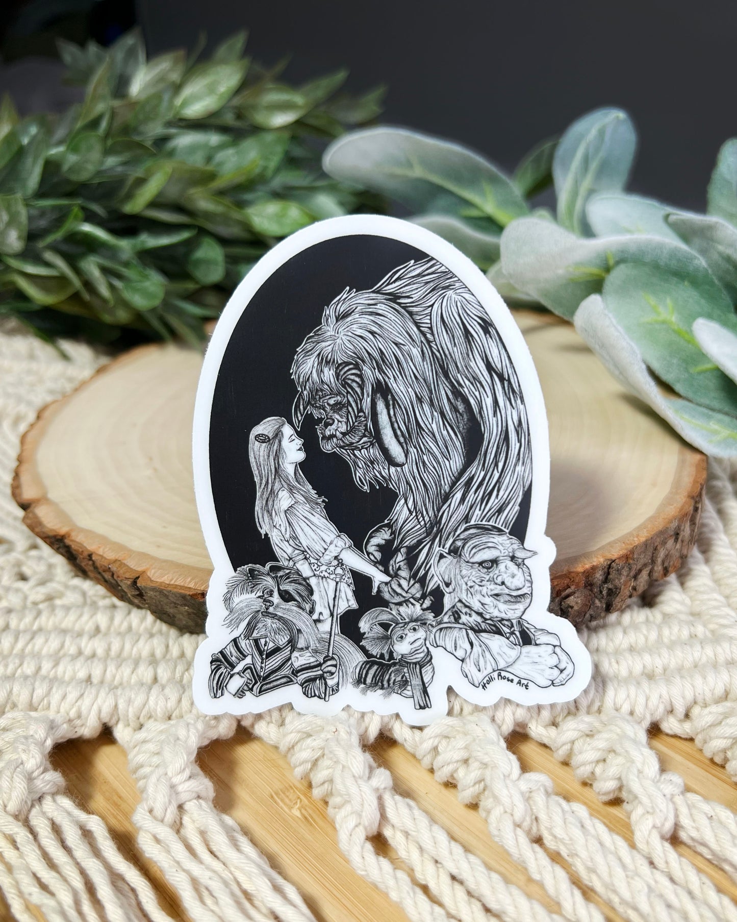 Sarah and Ludo Sticker