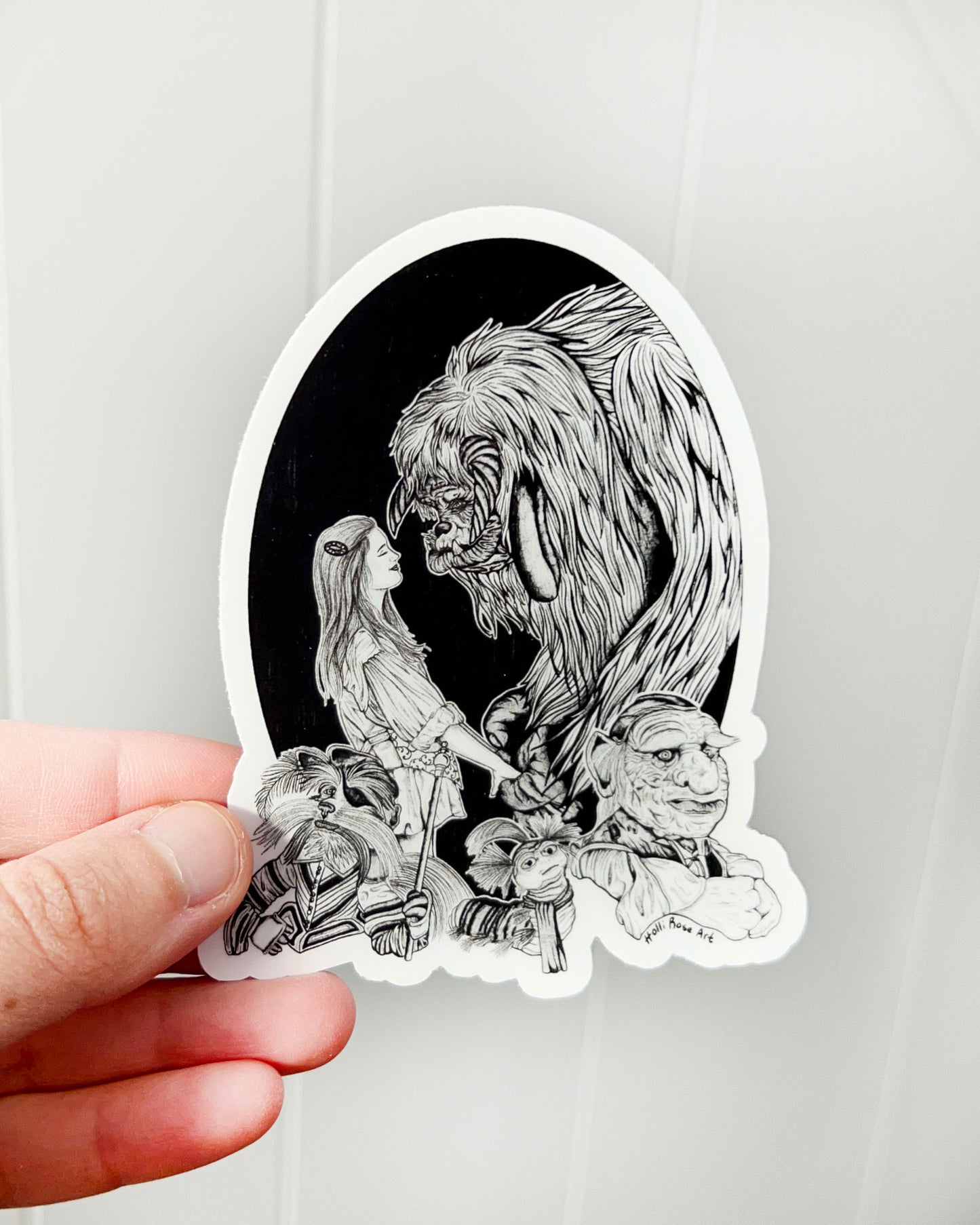 Sarah and Ludo Sticker