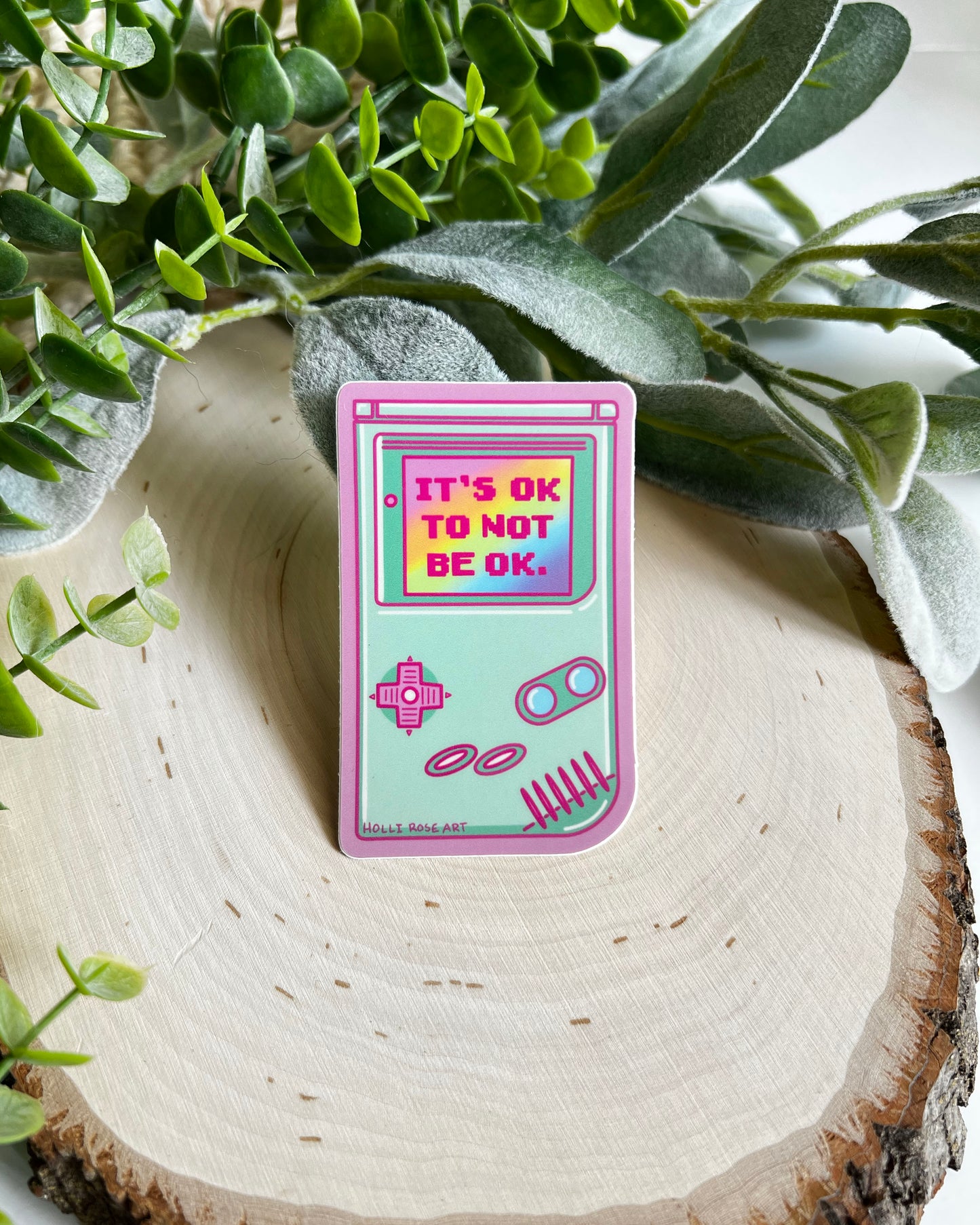 It's OK to not be OK Sticker