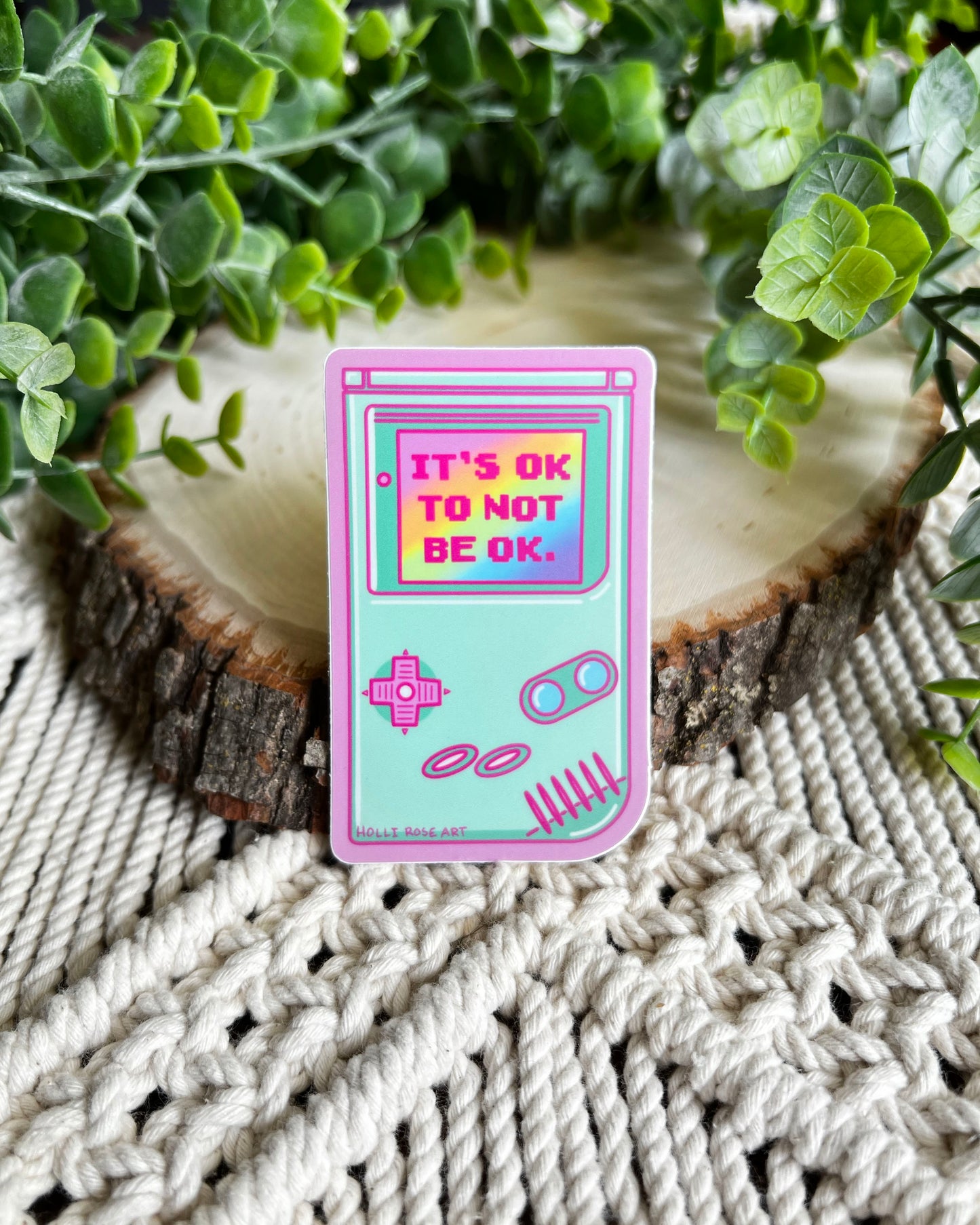 It's OK to not be OK Sticker