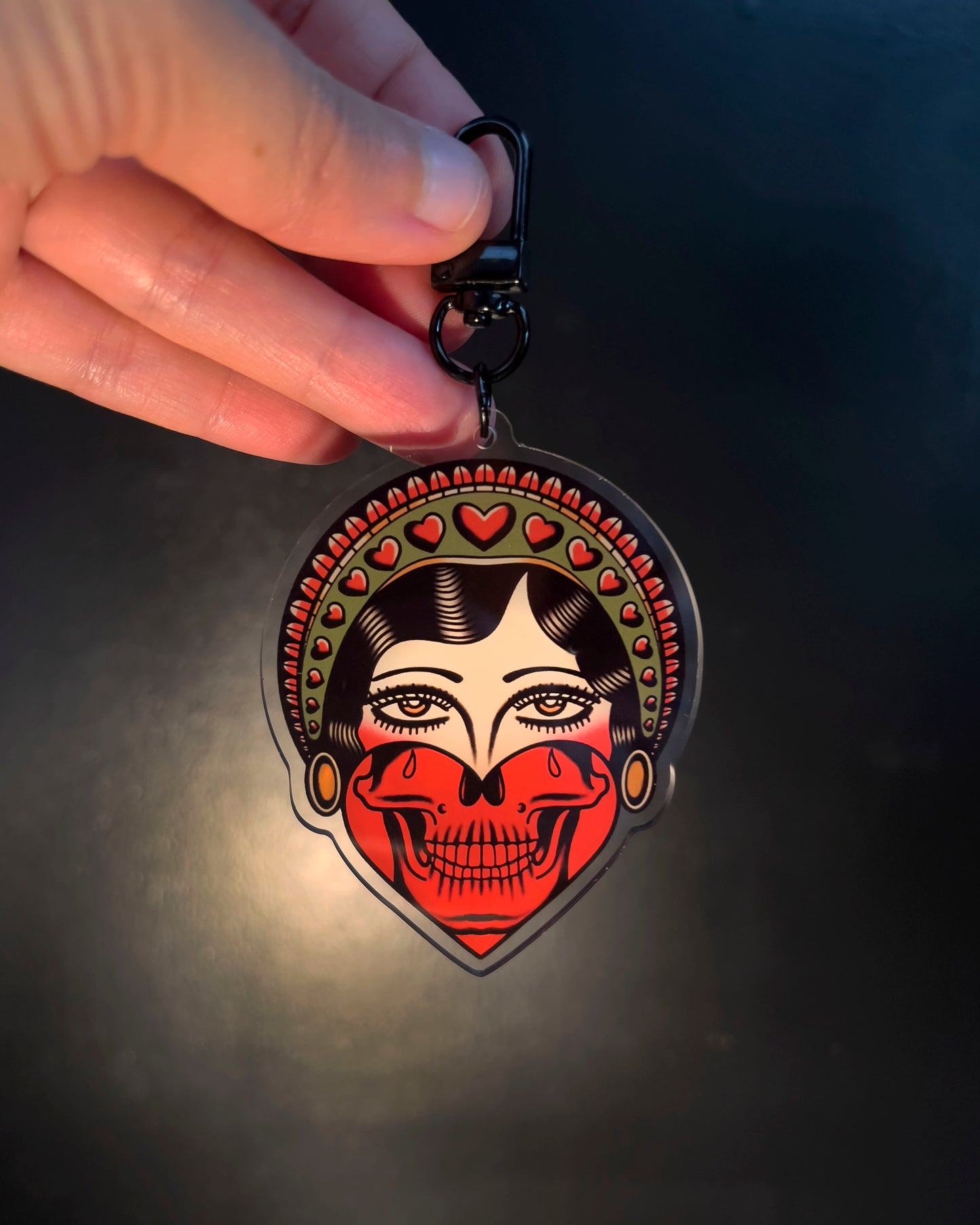 Wolf in Sheep's Clothing Keychain