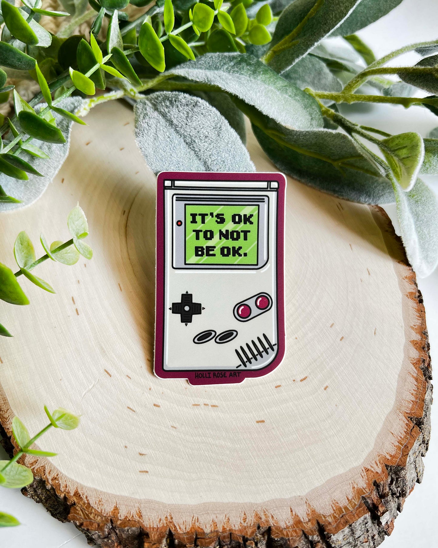 It's Ok To Not Be OK Game Sticker