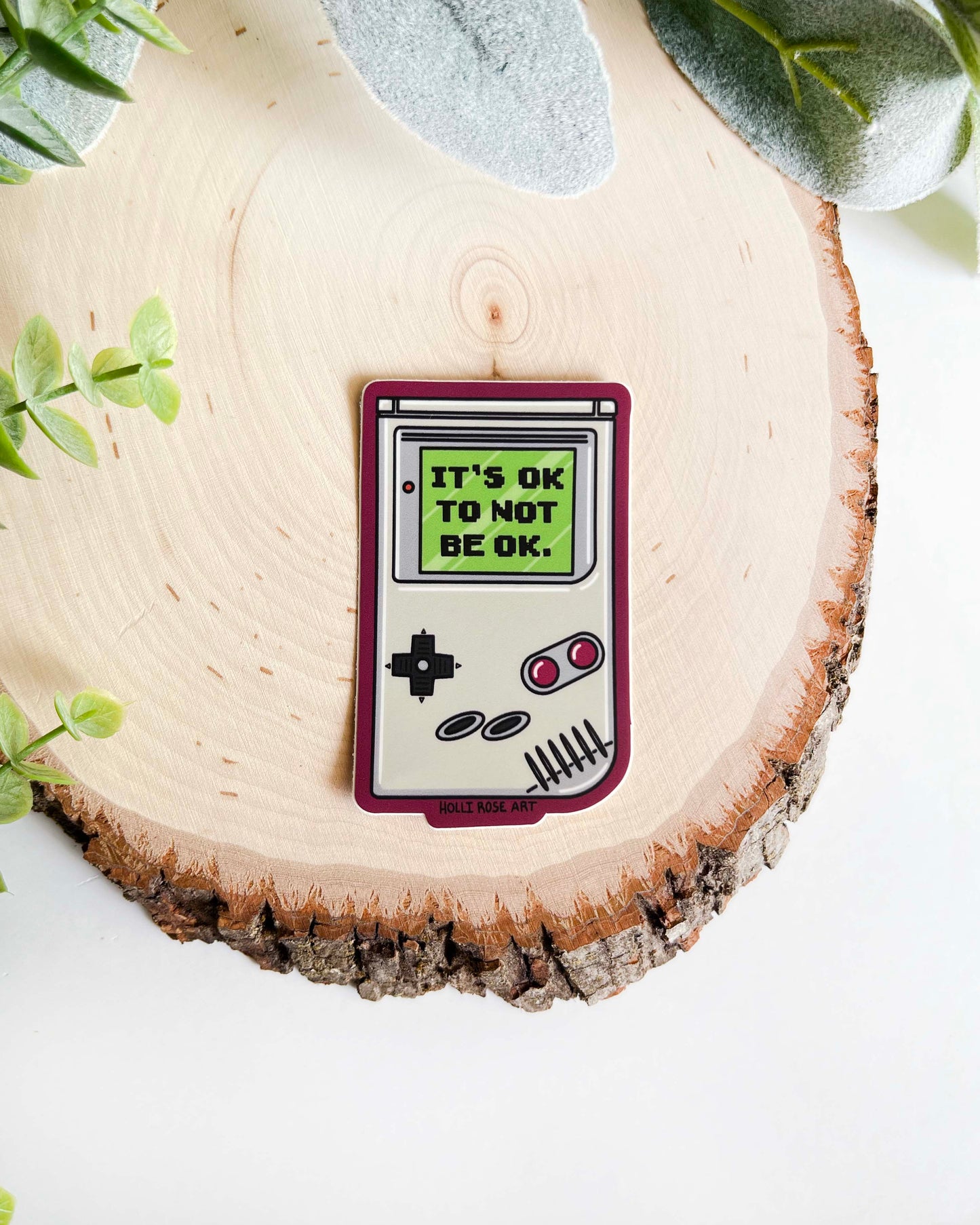 It's Ok To Not Be OK Game Sticker