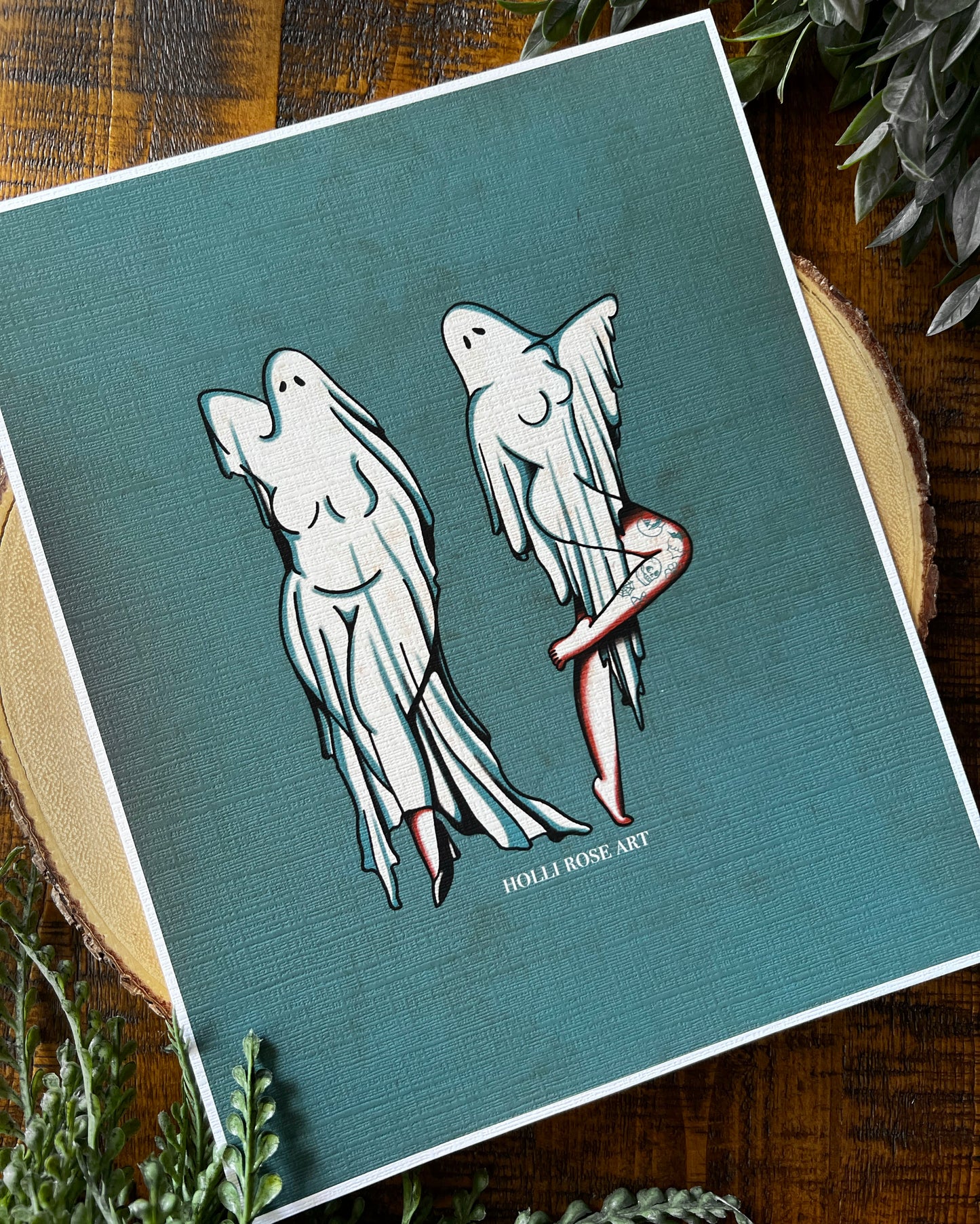 Pinup Ghouls Print
