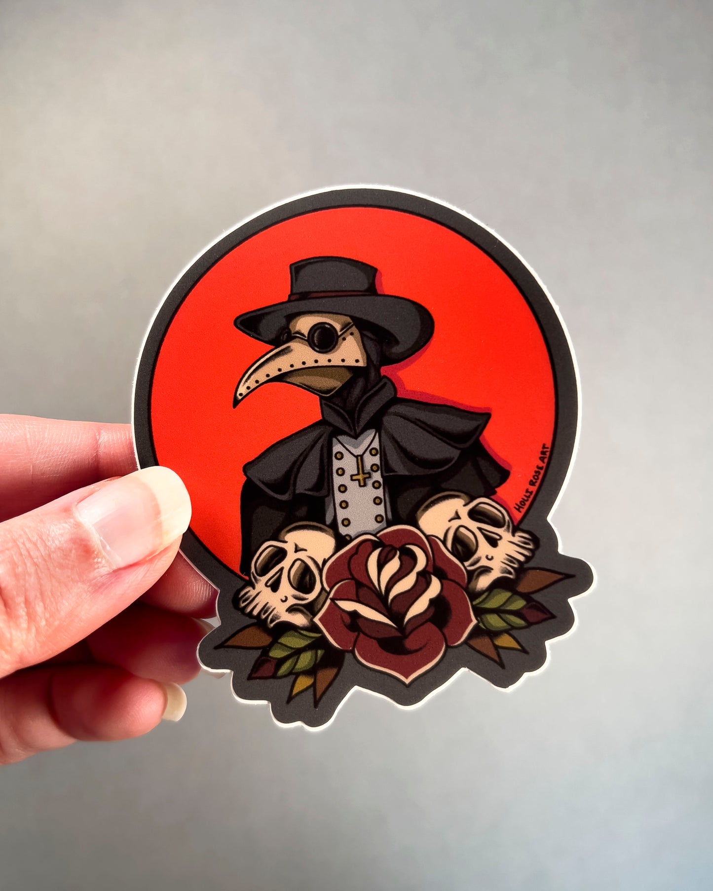 Plague Doctor Sticker