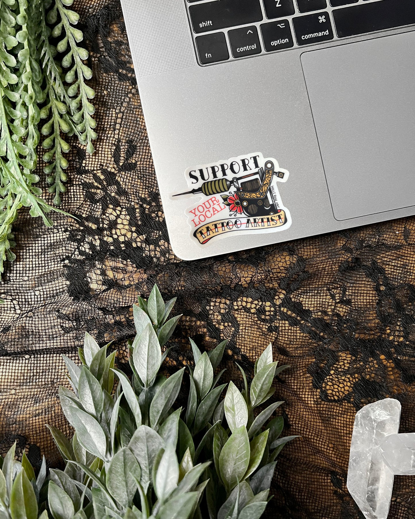 Support Your Local Tattoo Artist Sticker