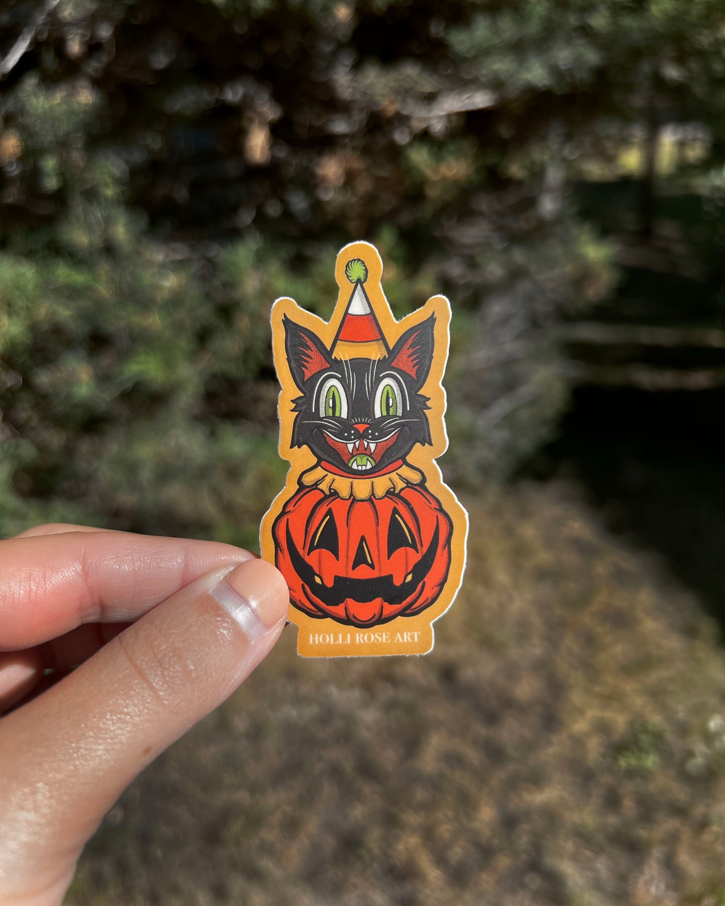Clown Cat Sticker