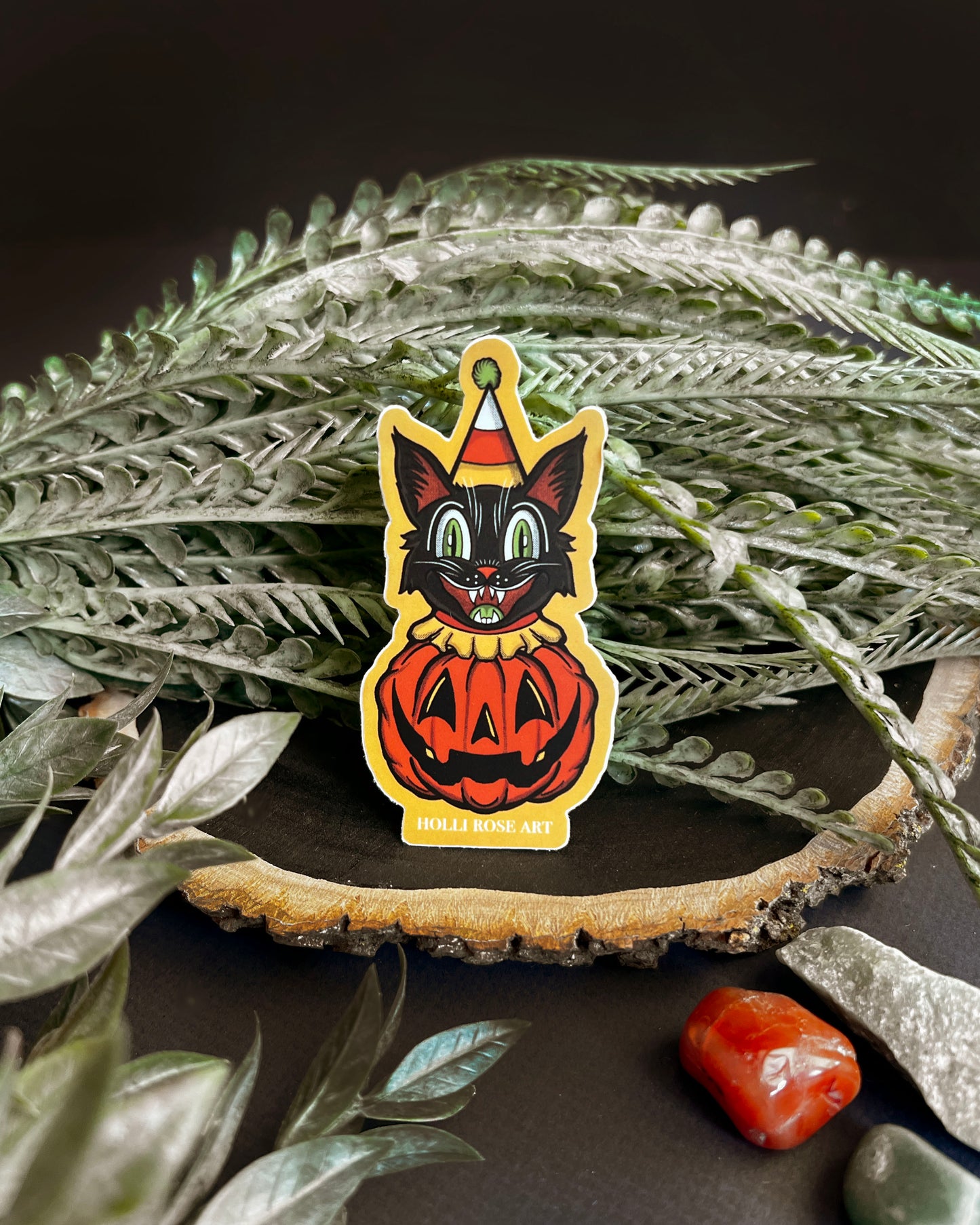 Clown Cat Sticker