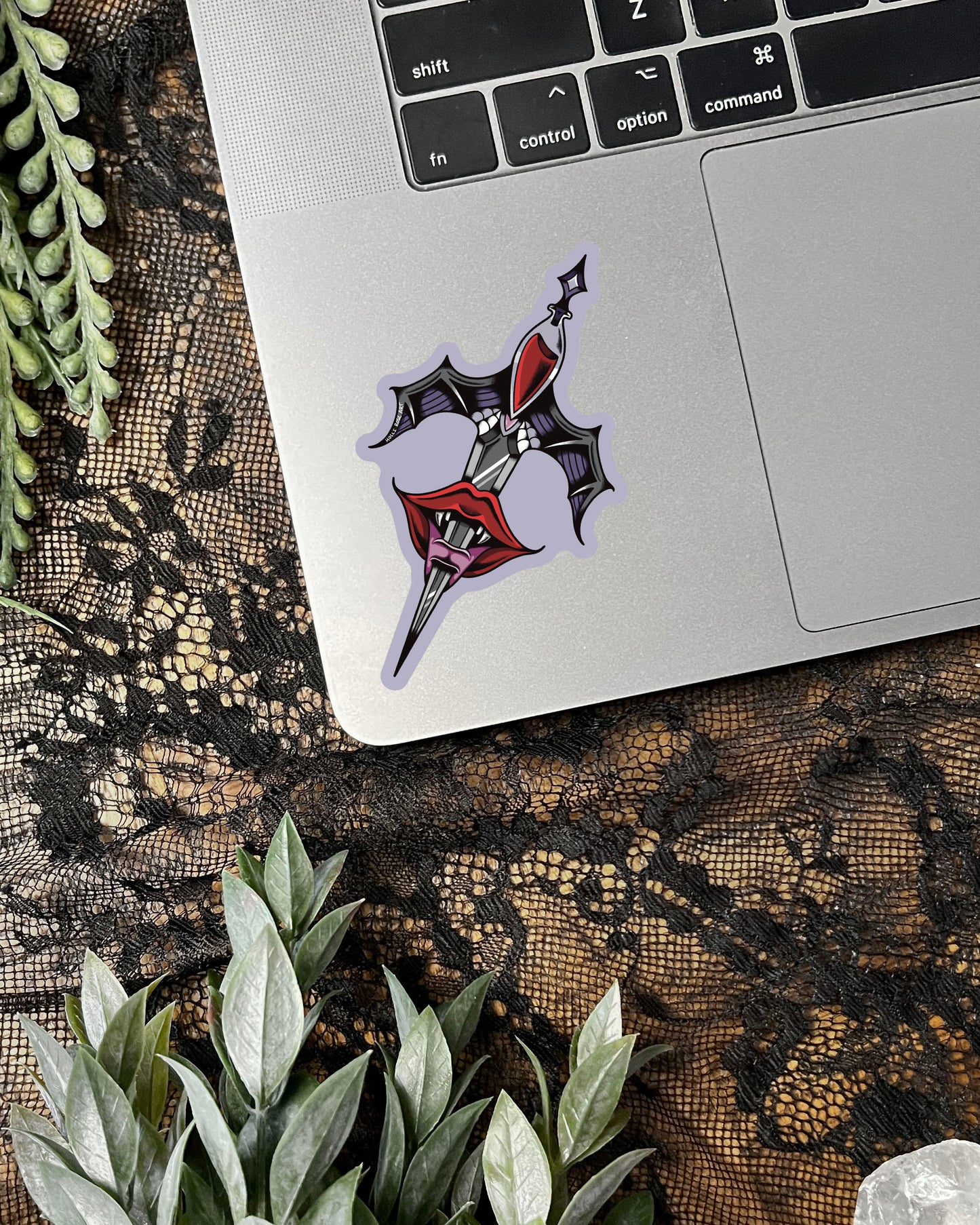 Vampire Dagger Sticker