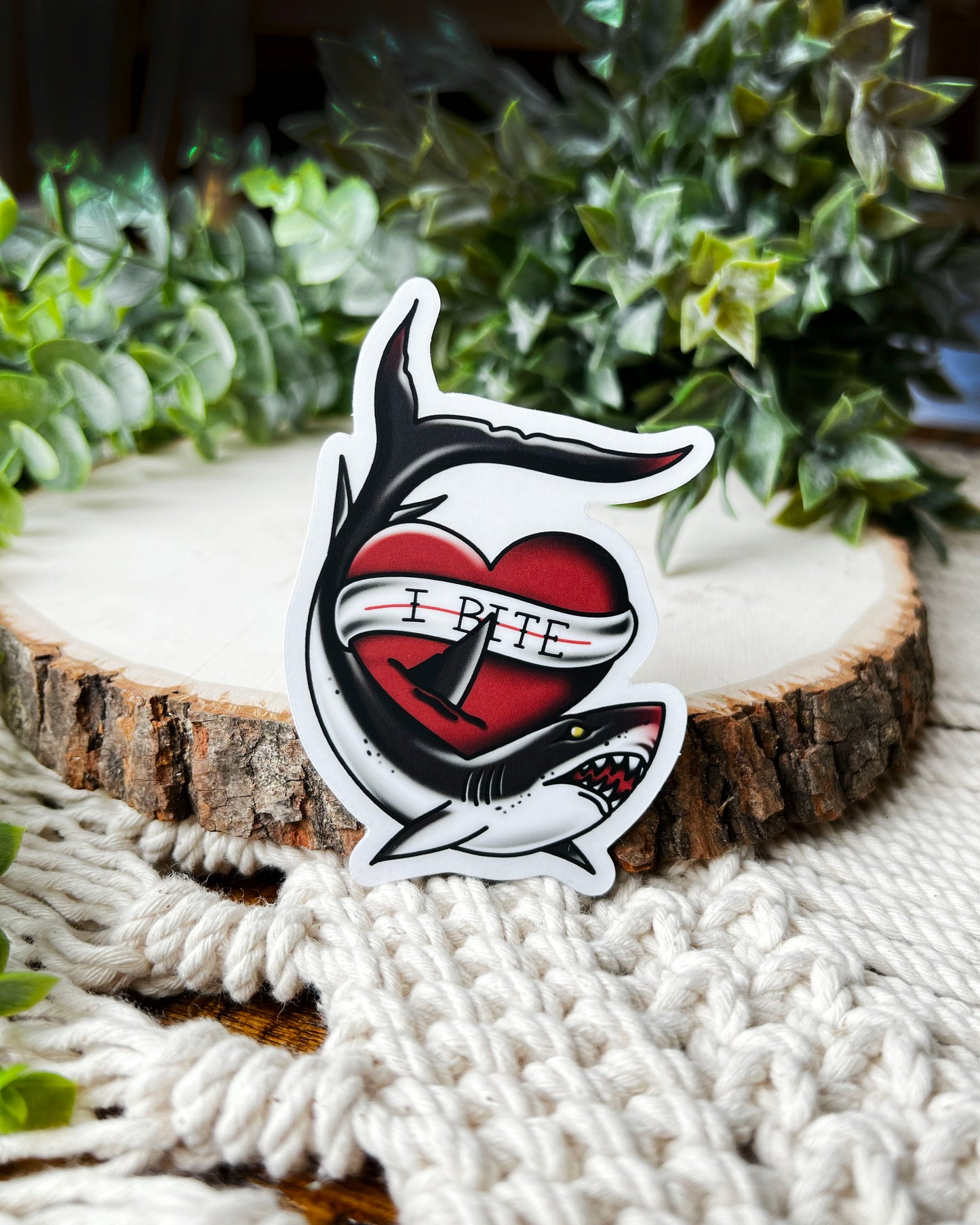 I Bite Sticker
