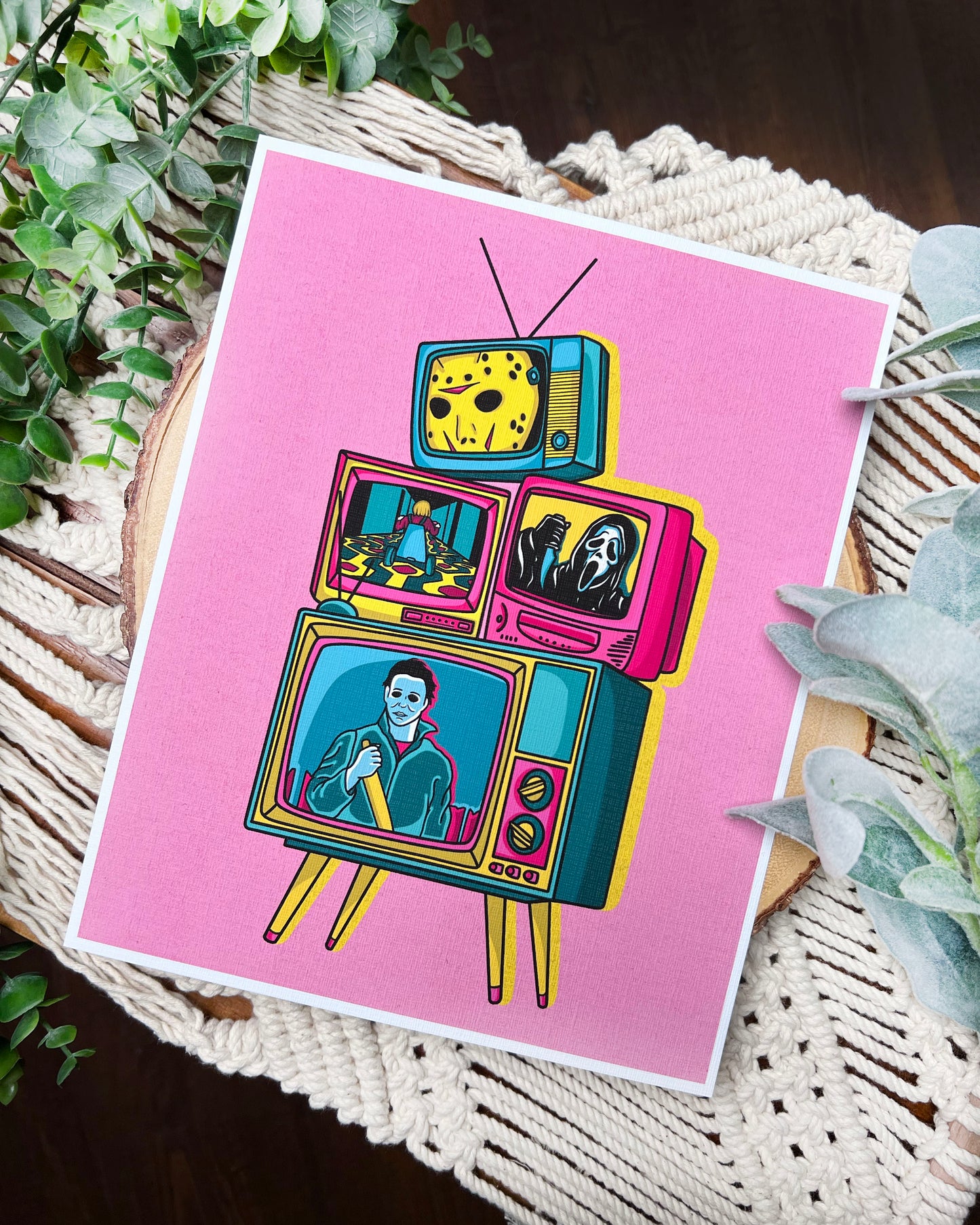 Horror TV Print