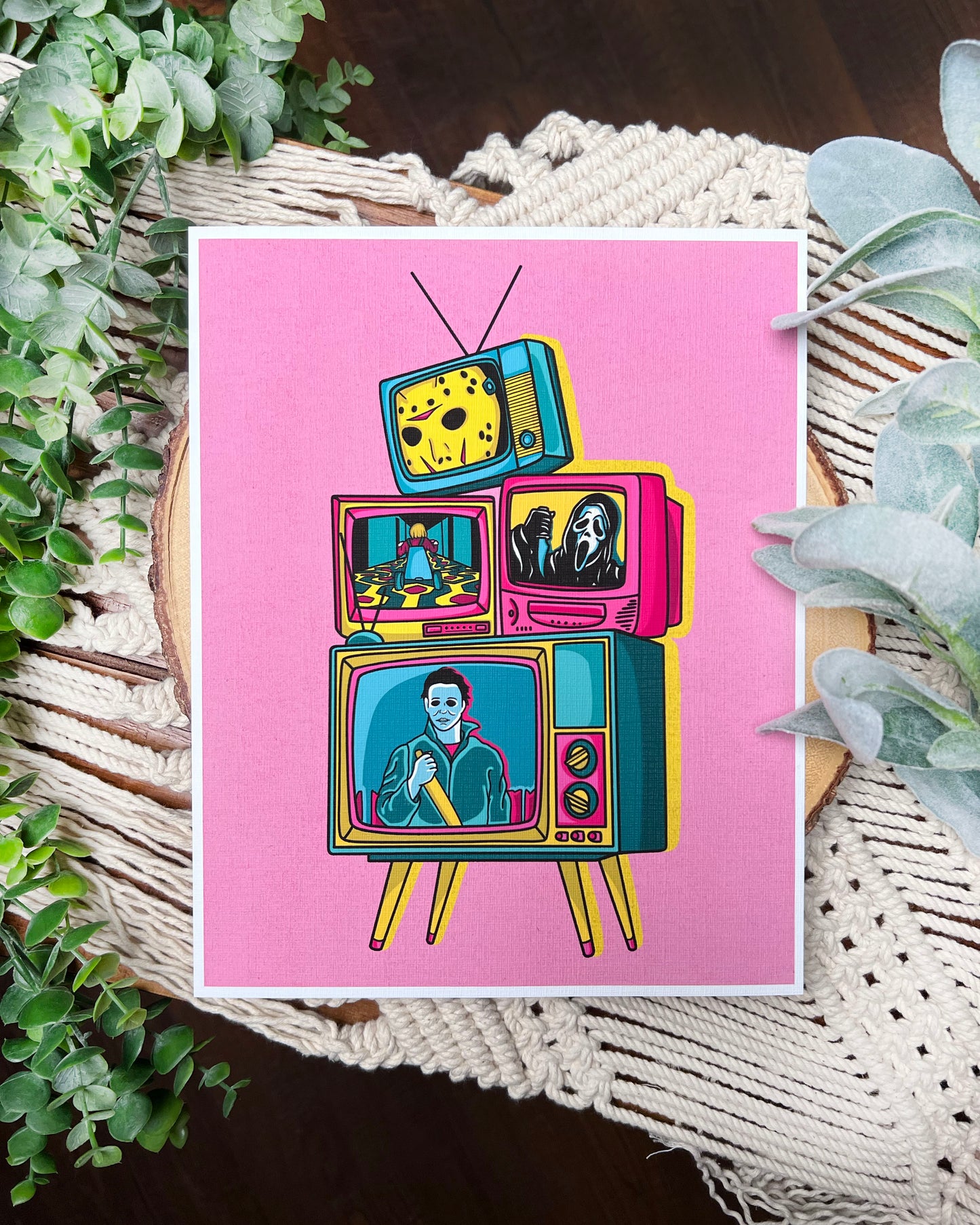 Horror TV Print