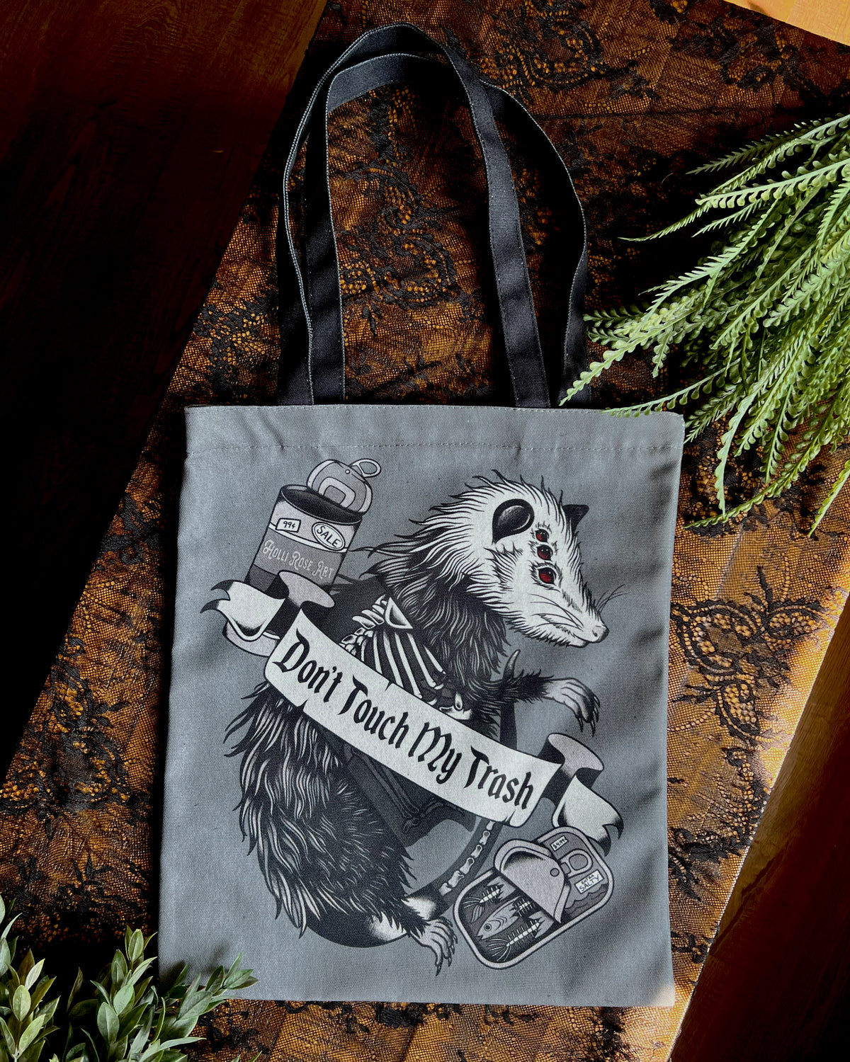 Don't Touch My Trash Tote Bag