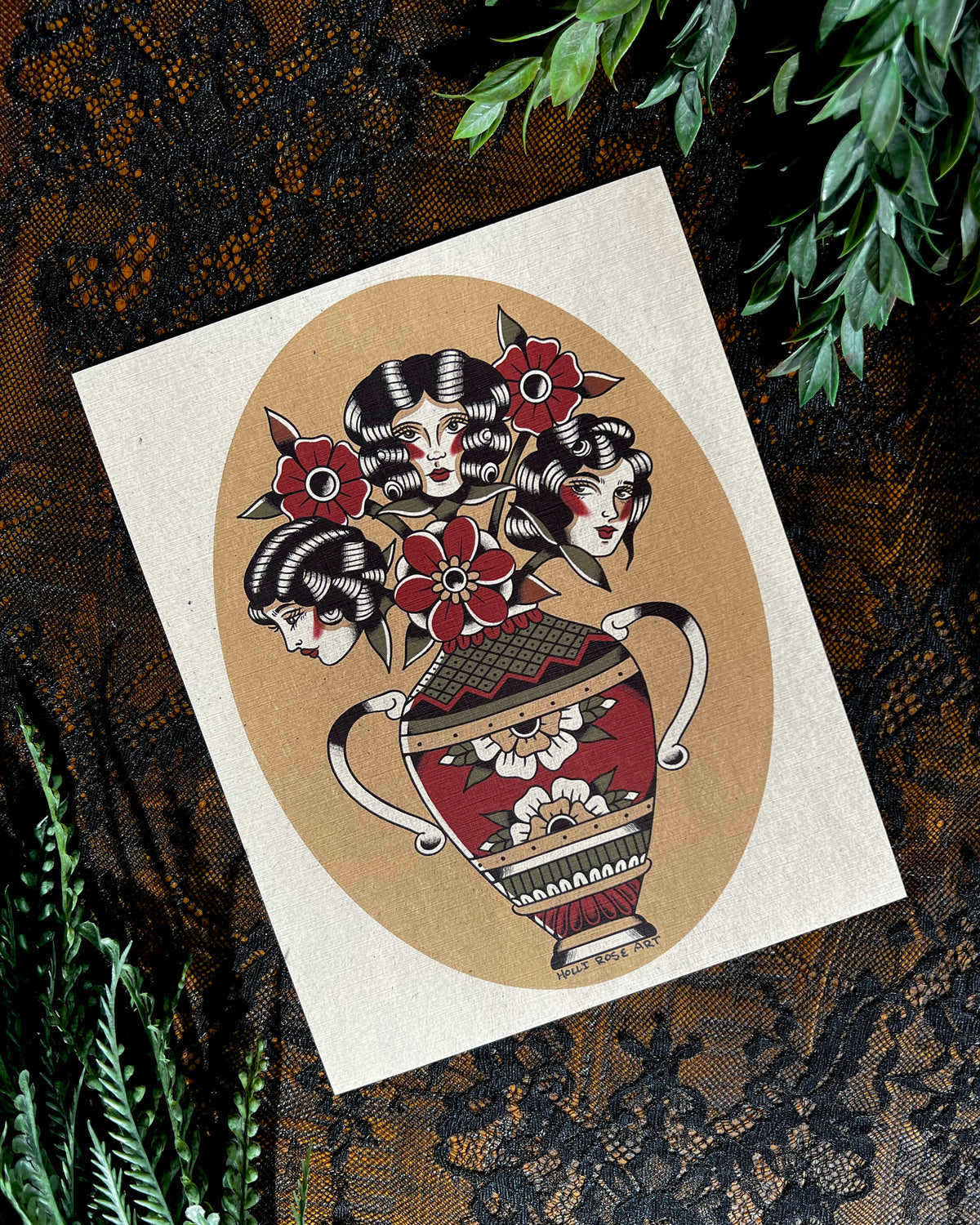 Flower Heads Print