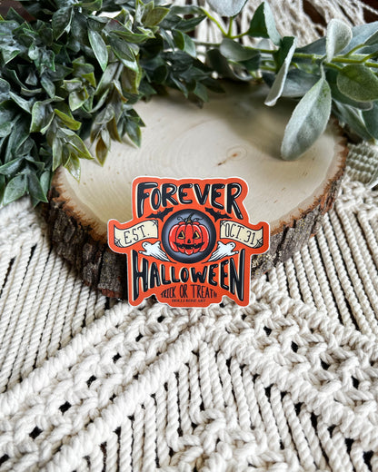Forever Halloween Sticker