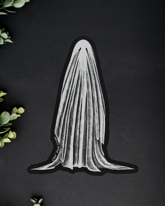 Lonely Ghost Sticker