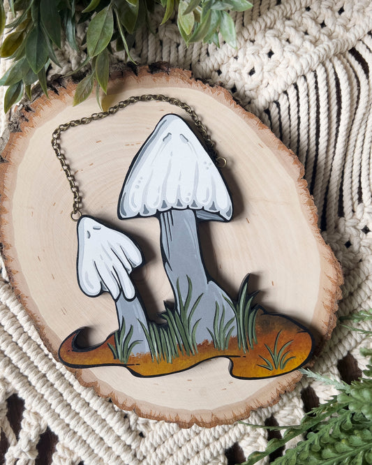 Ghosty Shroom Painting