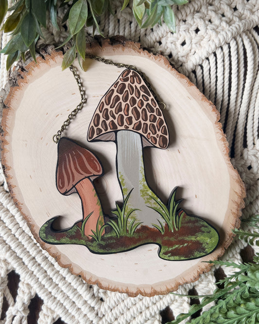 Morel Shroom Painting