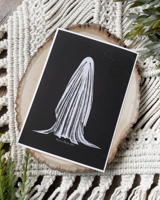 Lonely Little Ghost Print