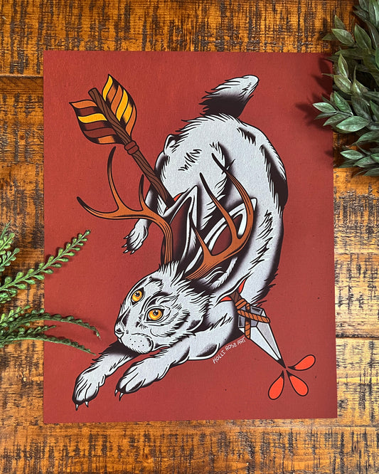 Jackalope Print