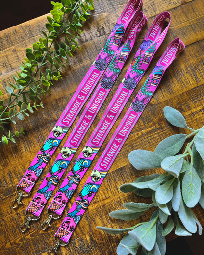 Strange and Unusual Lanyard