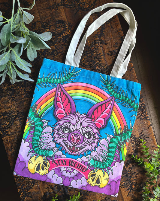 Stay Weird Tote Bag