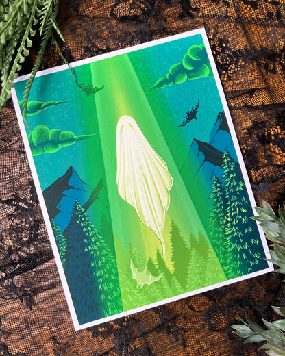 Abducted Ghost Print