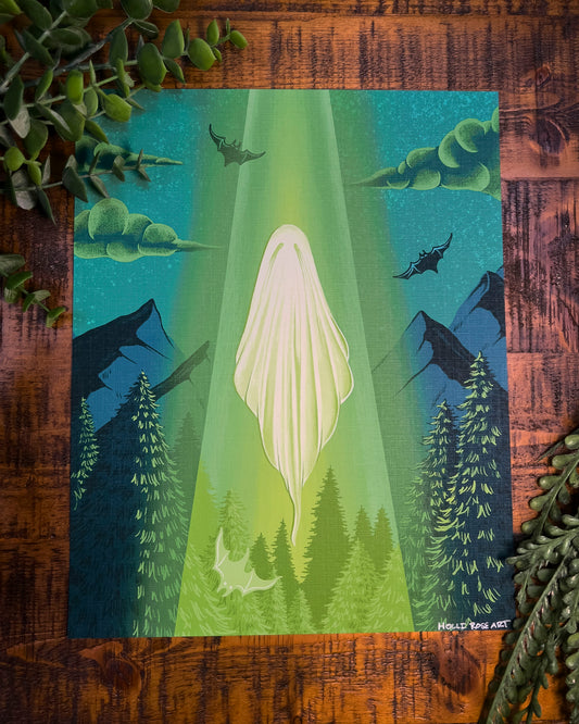 Abducted Ghost Print