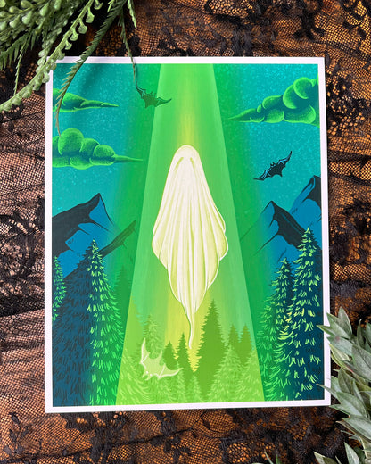 Abducted Ghost Print