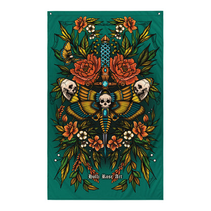 Death Moth Tapestry
