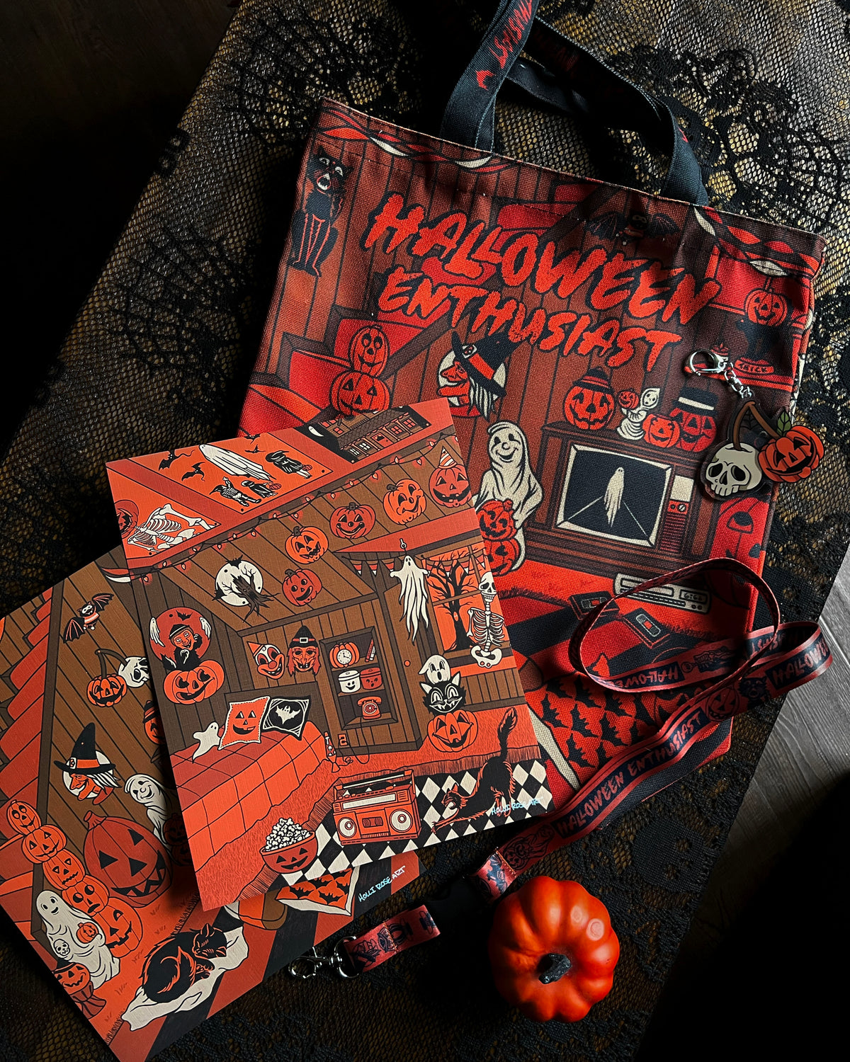 Halloween Tote Bundle With Prints