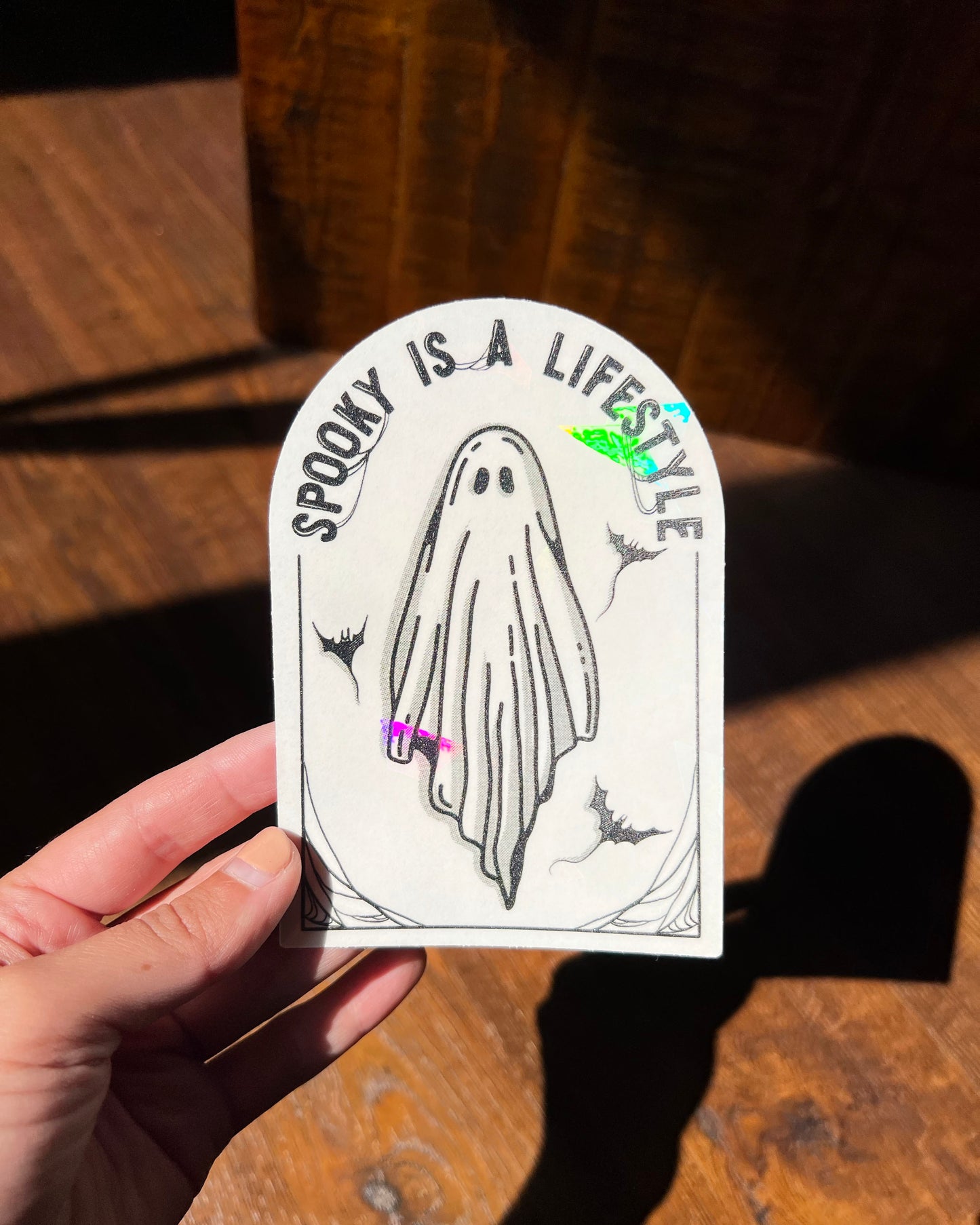 Spooky Is A Lifestyle Window Cling