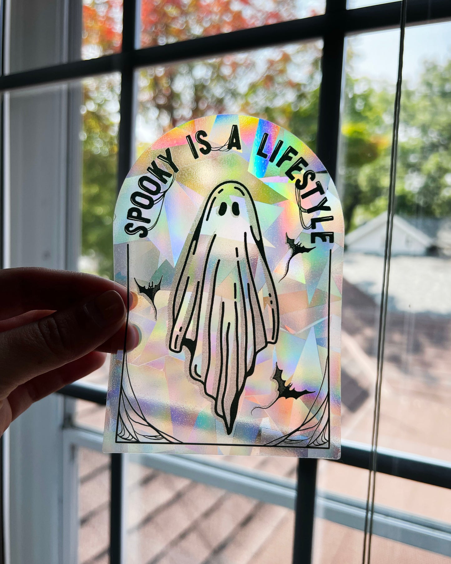 Spooky Is A Lifestyle Window Cling