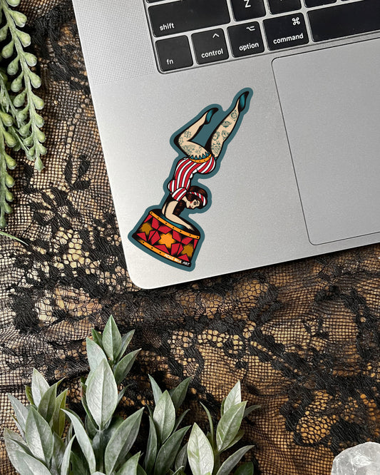 Circus Trick Sticker