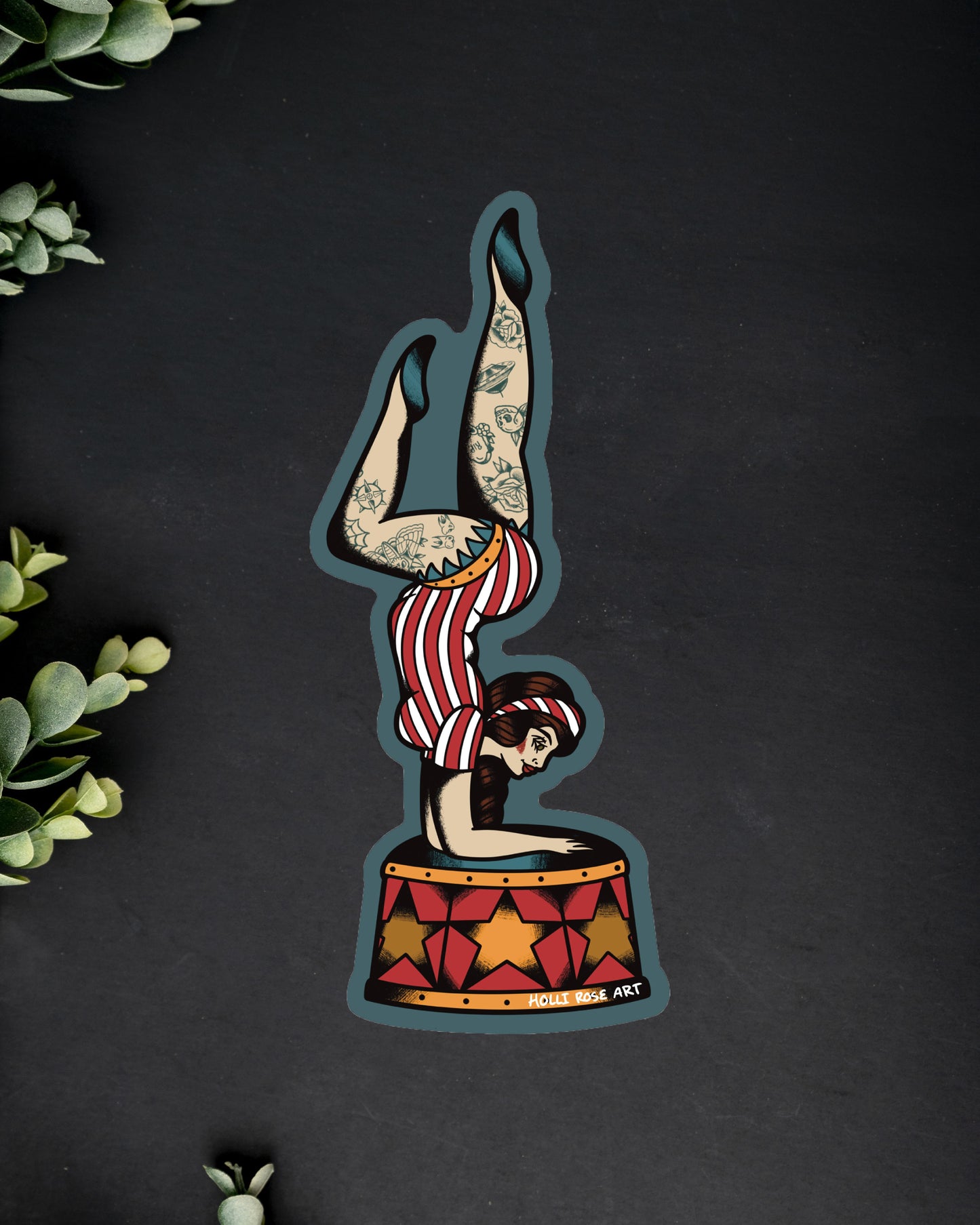 Circus Trick Sticker