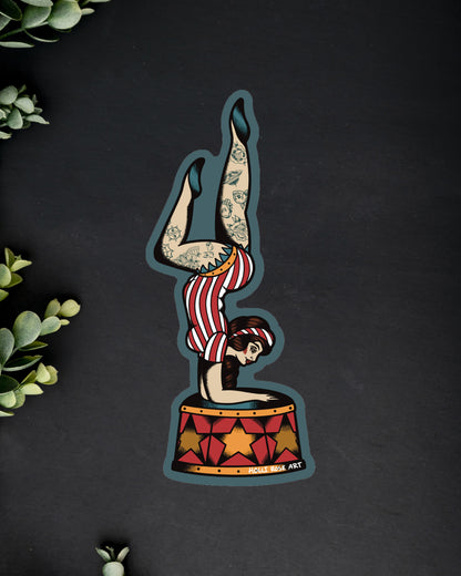 Circus Trick Sticker