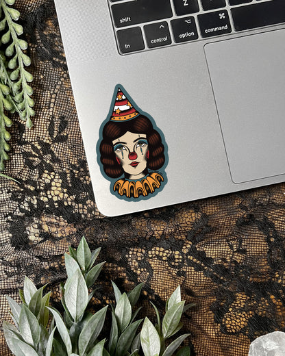 Clown Sticker