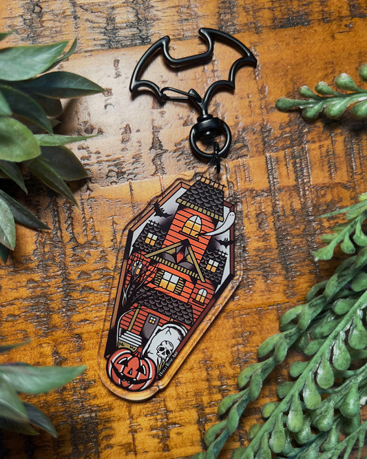 Coffin Keychain